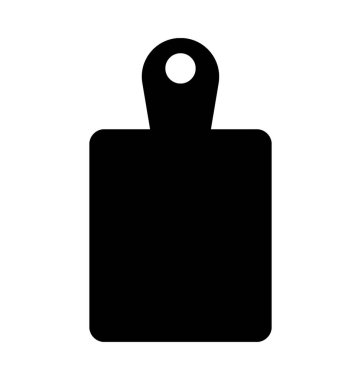 Doğrama Kurulu düz vektör simgesi