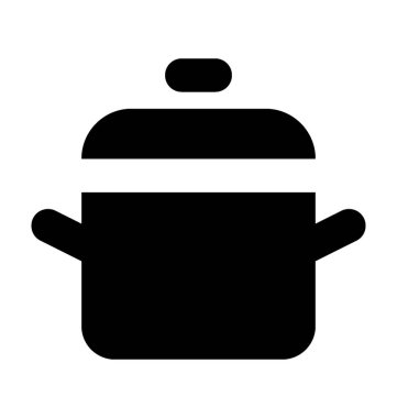 Ot Düz Vektörü Simgesi Pişiriliyor