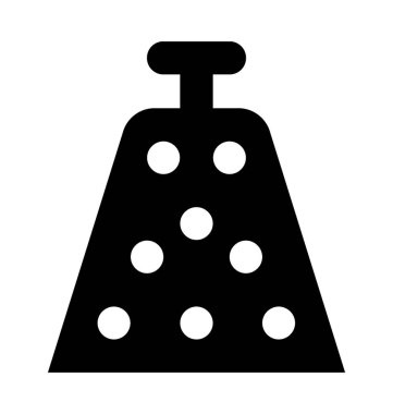 Rende düz vektör simgesi