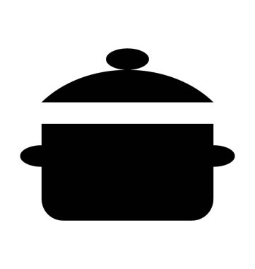 Ot Düz Vektörü Simgesi Pişiriliyor