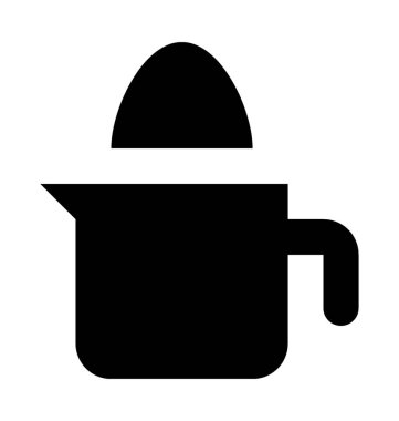 Narenciye Sıkacağı düz vektör simgesi