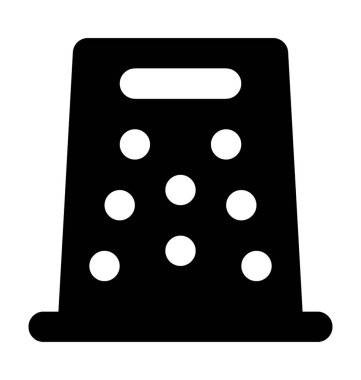 Rende düz vektör simgesi