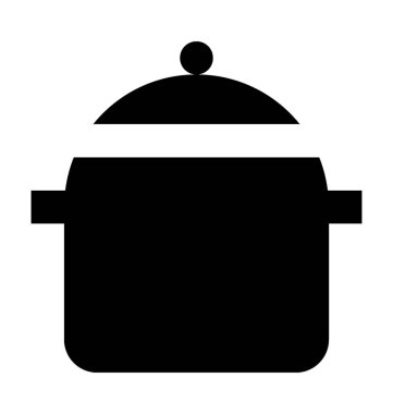 Ot Düz Vektörü Simgesi Pişiriliyor