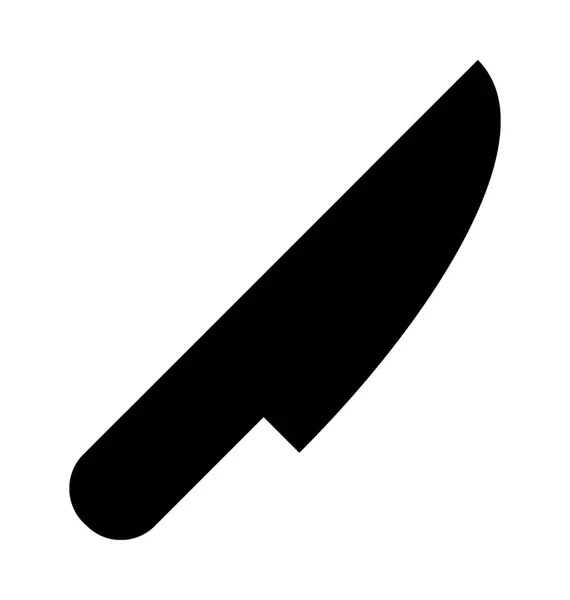 Cuchillo Icono Vector Plano — Vector de stock