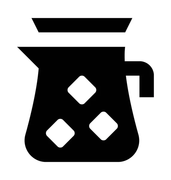 Krug Flache Vektor Symbol — Stockvektor
