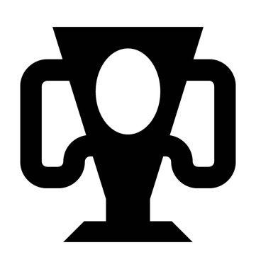 Trophy Düz Vektör Simgesi