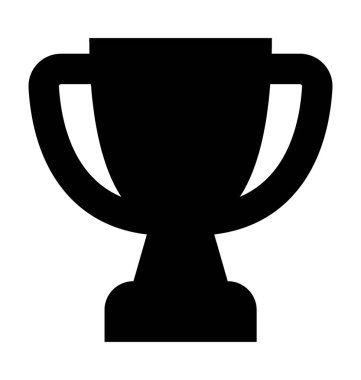 Trophy Düz Vektör Simgesi