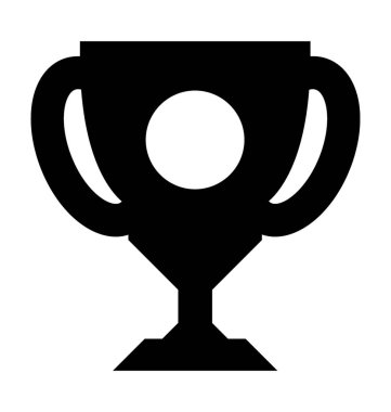 Trophy Düz Vektör Simgesi