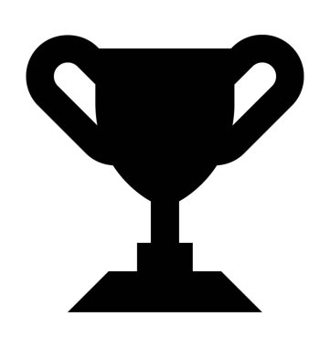 Trophy Düz Vektör Simgesi