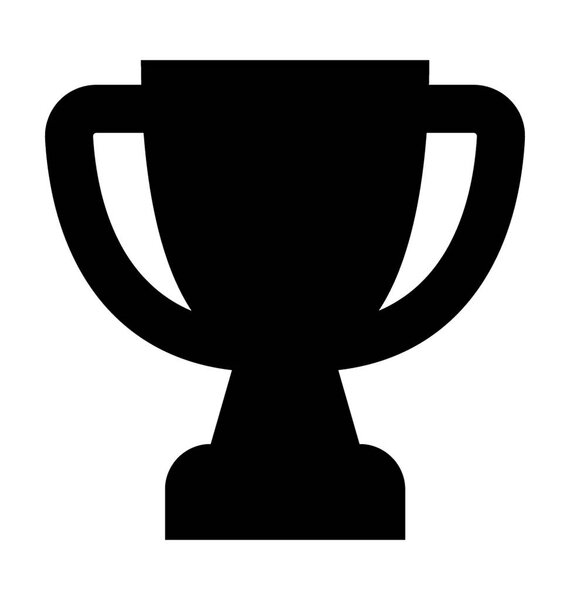 Trophy Flat Vector Icon
