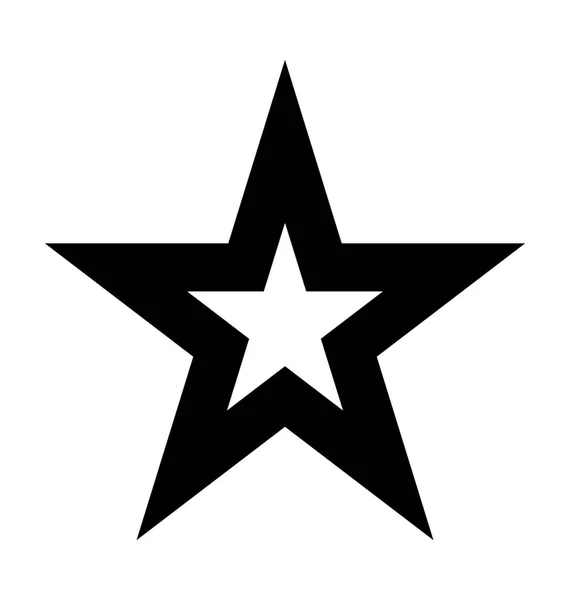 Stars Flat Vector Icon — Stock Vector