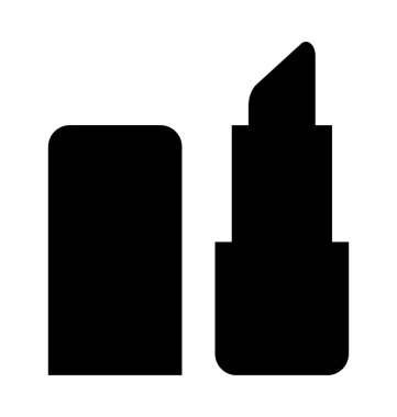 Ruj Düz Vektör Simgesi