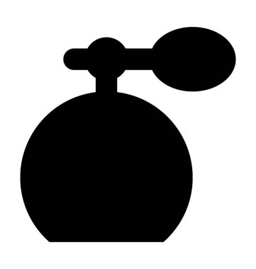 Parfüm düz vektör simgesi