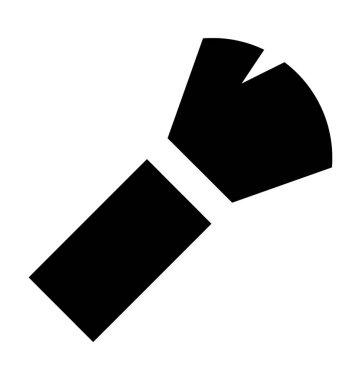 Makyaj fırça düz vektör simgesi