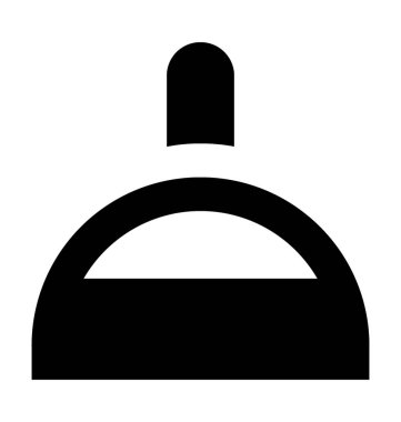 Parfüm düz vektör simgesi