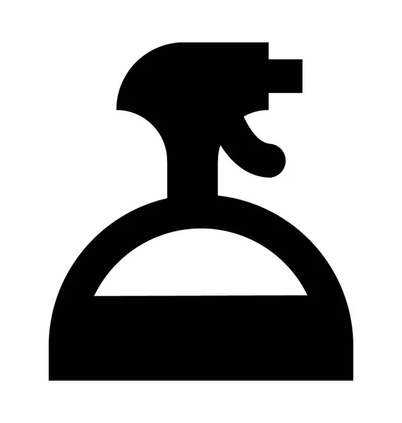 Векторная Икона Плоской Бутылкой — стоковый вектор