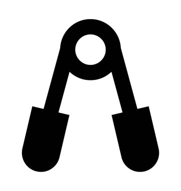 El tutma düz vektör simgesi 