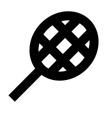 Raket düz vektör simgesi 