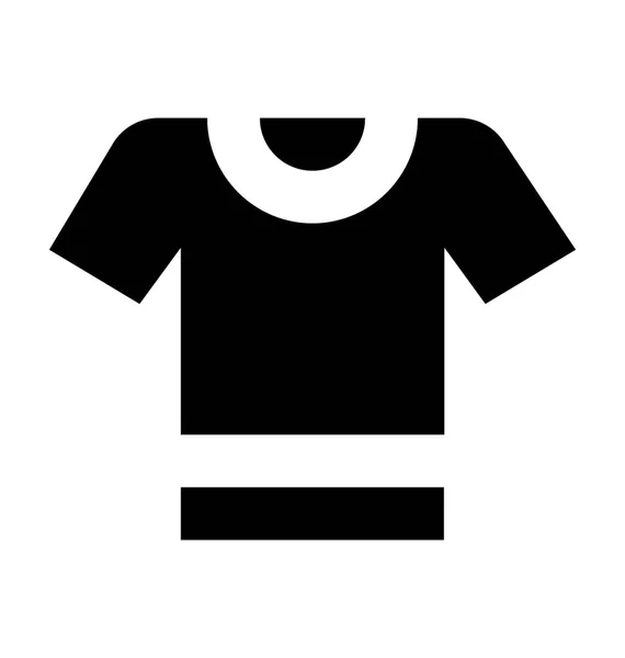 Shirt Platte Vector Icon — Stockvector