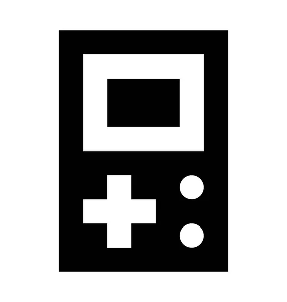 Game Boy Platt Vektor Symbol — Stock vektor