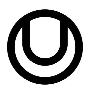 Beyzbol düz vektör simgesi 