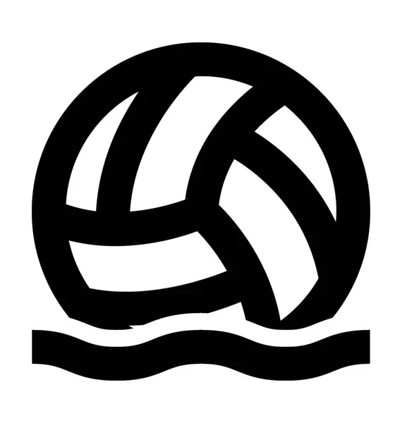 Векторная Икона Волейбола — стоковый вектор