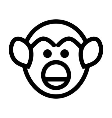 Penguen düz vektör simgesi