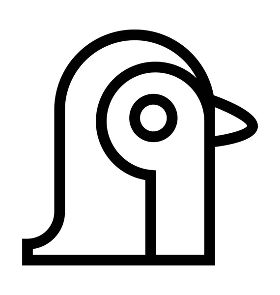 Eagle Platt Vektor Symbol — Stock vektor