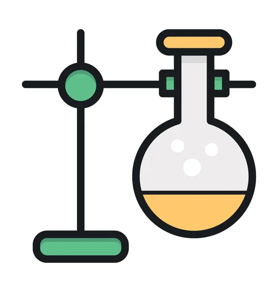 Lab Experiment Färgad Vektor Icon — Stock vektor