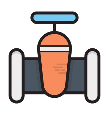 Düz vektör simgesine dokunun