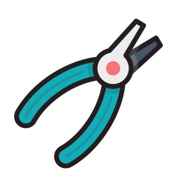 Depo düz vektör simgesi