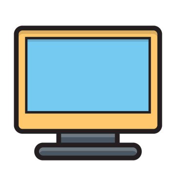 Düz vektör simgesini izle