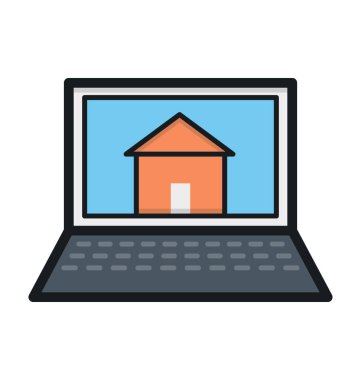 Özellik App düz vektör simgesi