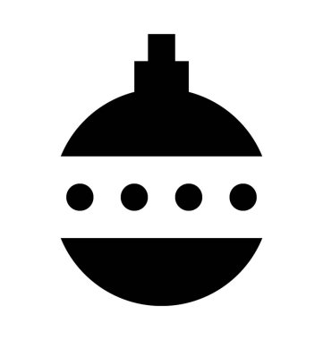 Önemsiz şey düz vektör simgesi 