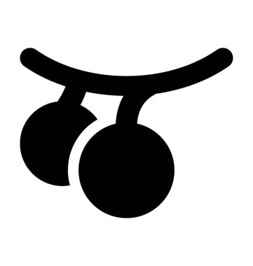 Ökse otu düz vektör simgesi