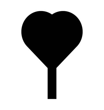 lolipop düz vektör simgesi 