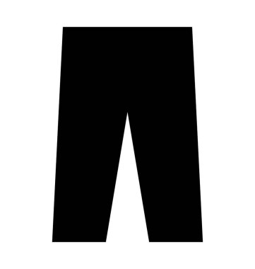 Pijama düz vektör simgesi