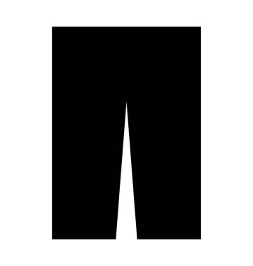 Pijama düz vektör simgesi