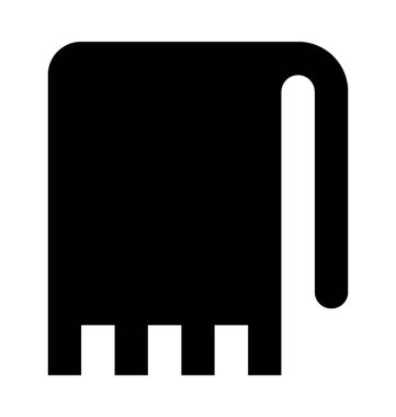 Düz vektör simge çaldı