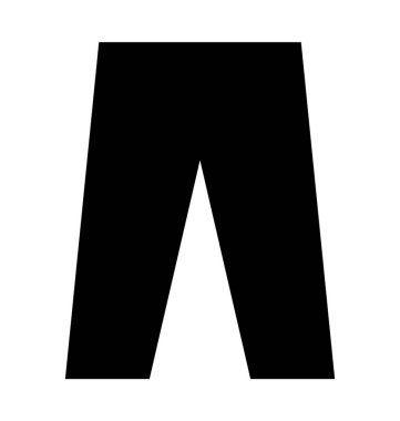 Pijama düz vektör simgesi