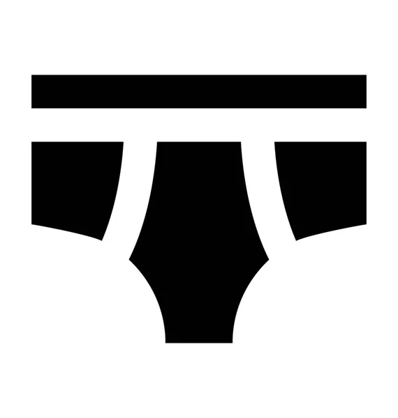 Skivvies Icono Vector Plano — Vector de stock