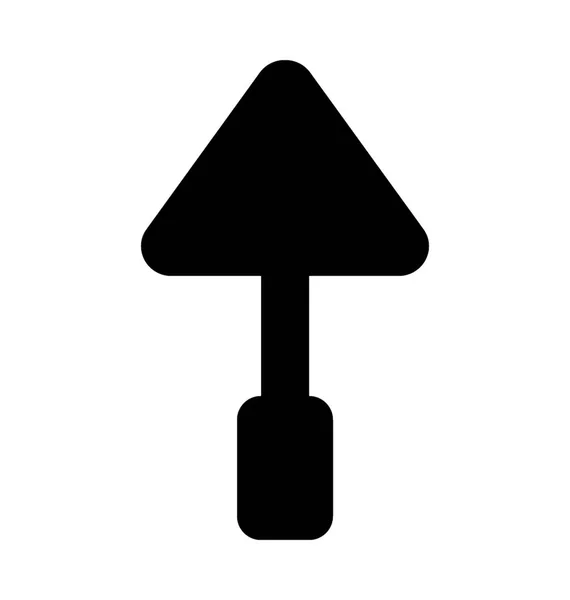 Murslev Platt Vektor Symbol — Stock vektor