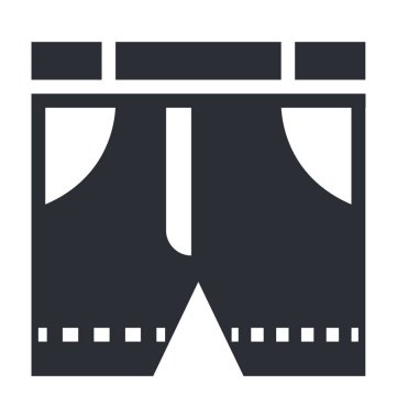 Düz vektör simgesini kısaltır 