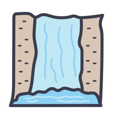 Güdük halka renkli vektör simgesi