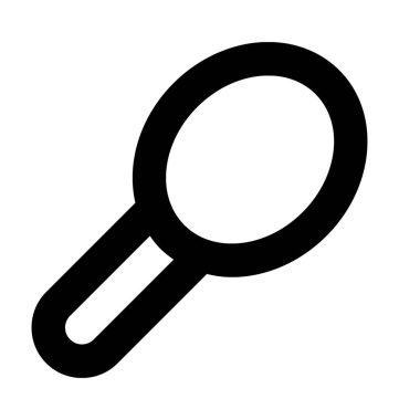 El ayna düz vektör simgesi 