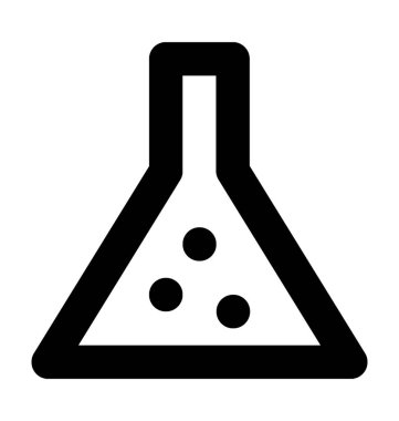 Masaj yağı düz vektör simgesi 