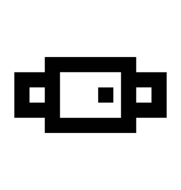 Kol saati düz vektör simgesi 