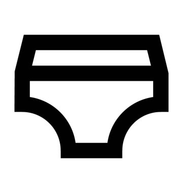 Külot düz vektör simgesi 