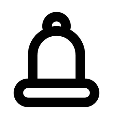 Şapka düz vektör simge bobble 