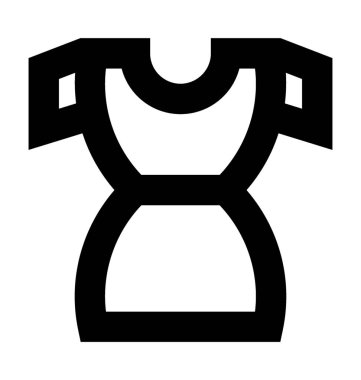 Rop düz vektör simgesi 